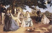 Frederic Bazille Family Reunion Germany oil painting artist